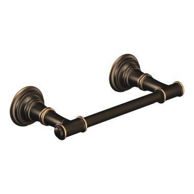 Click here to see Moen Creative Specialties DN9108BRB Moen Ellsworth Pivoting Toilet Paper Holder, Mediterranean Bronze - DN9108BRB