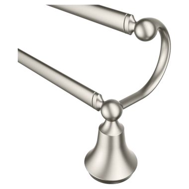 Click here to see Moen YB5222BN Moen Wynford Double Towel Bar, Brushed Nickel - YB5222BN 