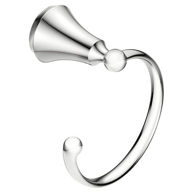 Click here to see Moen YB5286CH Moen Wynford Round Wall Mounted Hand Towel Ring, Chrome - YB5286CH