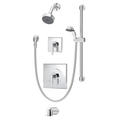 Click here to see Symmons 3606-H321-V Symmons 3606-H321-V Duro Tub/Shower System w/ Hand Shower, Chrome