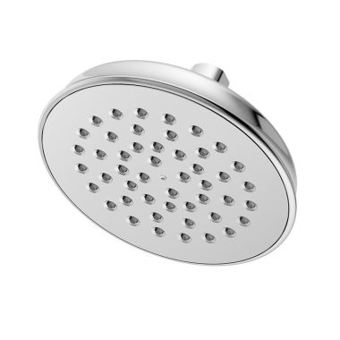 Click here to see Symmons 512SH-1.5 Symmons Winslet Single-Spray Function Shower Head, 6in Diameter Spray Head, 1.5 GPM, 1/2 - 14in NPT Connection, Chrome - 512SH-1.5