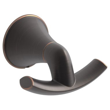 Click here to see Symmons 553RH-SBZ Symmons Elm Double Robe Hook, Seasoned Bronze - 553RH-SBZ