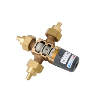 Click here to see Symmons 7-225-CK-PEX Symmons Maxline Thermostatic Mixing Valve for Commercial Lavatory Faucets, 1/2