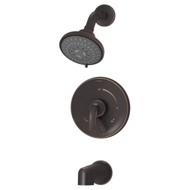 Click here to see Symmons S-5502-SBZ Symmons S-5502-SBZ Elm Seasoned Bronze Tub/Shower Trim With Diverter