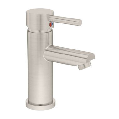 Click here to see Symmons SLS-3510-STN-1.5 Symmons Dia One-Handle Lavatory Faucet, Less Lift Rod and Drain, Ceramic Cartridge, Round Design, 1.5 GPM, Satin Nickel - SLS-3510-STN-1.5