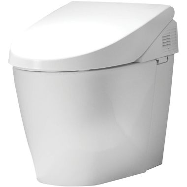 Click here to see Toto MS982CUMGR#01 Toto Neorest 550H Dual-Flush 1.0 & 0.8 GPF Tankless 1 Piece Toilet w/ WASHLET, Cotton White, Revised Remote - MS982CUMGR#01 