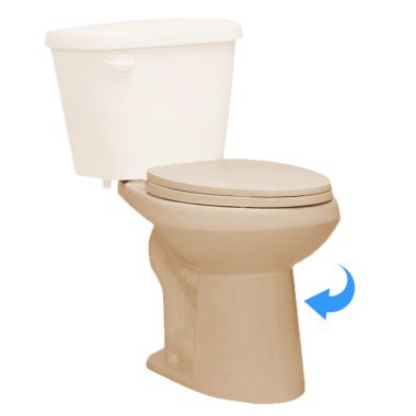 Click here to see   Western Pottery B872-C Cashmere ADA Elongated Toilet Bowl