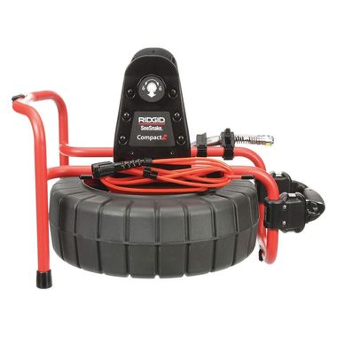 Click here to see Ridgid 48093 RIDGID Compact2 Camera Reel with 100' Cable and 22 mm Self-Leveling Camera Head, 115V - 48093