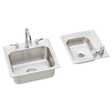 Click here to see Elkay DRKR23417RC ELKAY DRKR23417RC 18 GAUGE STAINLESS STEEL 34