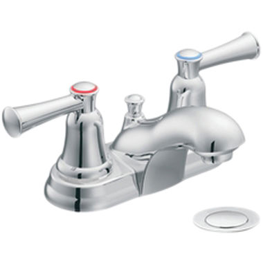 Click here to see Cleveland Faucet 41211 Moen CFG 41211 Two Handle Bathroom Faucet in Chrome