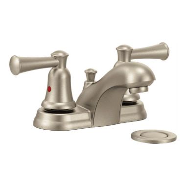Click here to see Cleveland Faucet 41211BN Cleveland 41211BN Two-handle Bathroom Faucet in Brushed Nickel