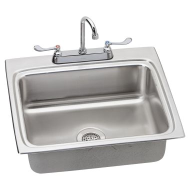 Click here to see Elkay LR2522SC Elkay LR2522SC Gourmet Stainless Steel Single Bowl Sink Package