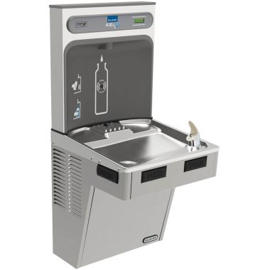 Click here to see Elkay EMABF8WSLK Elkay EMABF8WSLK EZH2O Bottle Filling Station with Bi-Level ADA Cooler - Light Gray Granite
