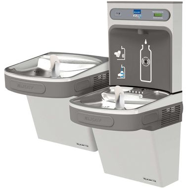 Click here to see Elkay EZSTLG8WSSK Elkay EZSTLG8WSSK EZH2O Bottle Filling Station & Versatile Bi-Level ADA Cooler, Stainless