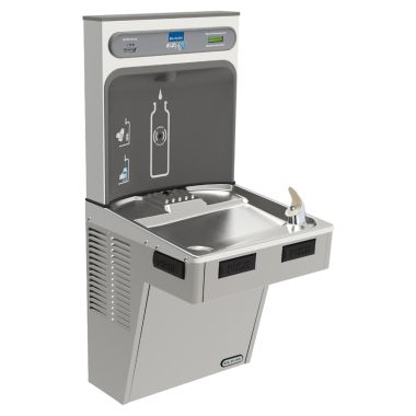 Click here to see Elkay LMABFDWSLK Elkay LMABFDWSLK EZH2O Bottle Filling Station & Single Cooler, Light Gray