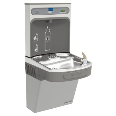 Click here to see Elkay LZSG8WSLK Elkay LZSG8WSLK EZH2O High Efficiency Filtered Bottle Filling Station
