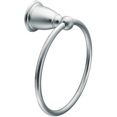 Click here to see Moen YB2286CH Moen Brantford Wall Mounted Hand Towel Ring, Chrome - YB2286CH