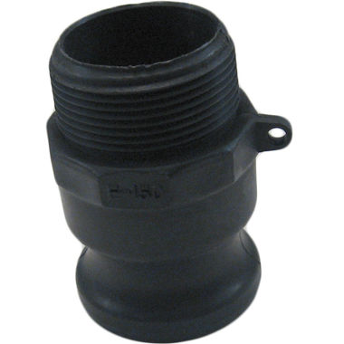 Click here to see Commodity  Banjo 1/2 Inch Plastic Male Thread Male Cam Lever Adapter - 150F