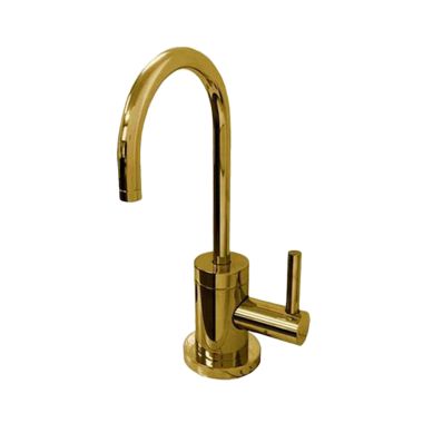 Click here to see Newport 106C/24 Newport Brass East Linear One-Handle Beverage Faucet, Polished Gold - 106C/24