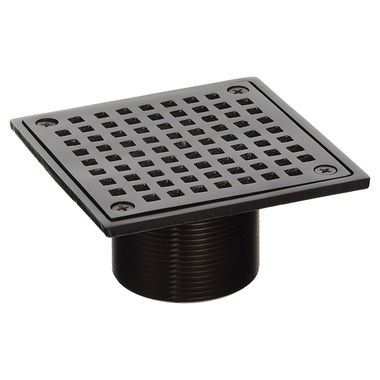 Click here to see Jones Stephens D6094RB Jones Stephens D6094RB Oil-Rubbed Bronze 2-Inch Spud with 4-Inch Square Strainer