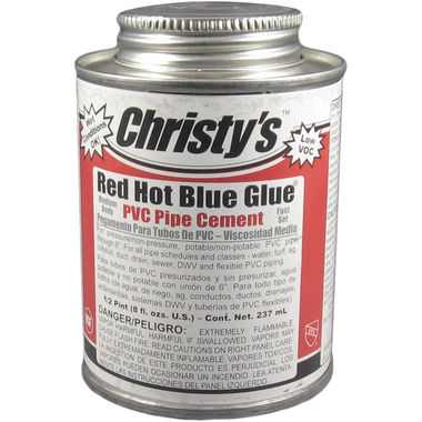 Click here to see Christy's  1/2 Pint Christy's Red Hot Blue Glue