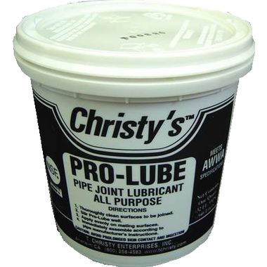 Click here to see Christy's  2 Pound Water Based Pipe Lube