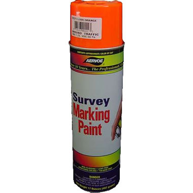 Click here to see Christy's  Krylon Orange Marking Paint