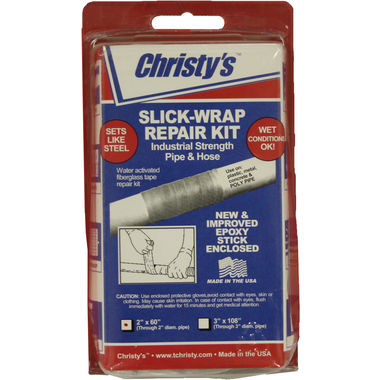 Click here to see Christy's  Christy's Slick-Wrap Pipe Repair Kit - 2