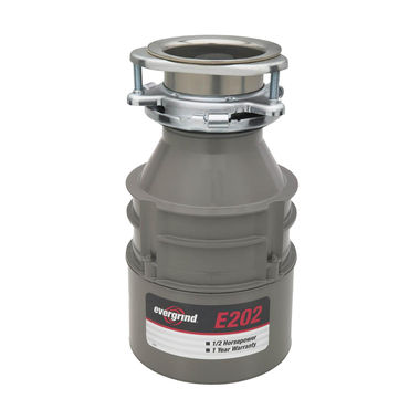 Click here to see Insinkerator E202-W/C Insinkerator E202-W/C Evergrind Garbage Disposal w/ Cord, 1/2 HP