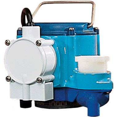 Click here to see Little Giant 506158 Little Giant 6-CIA Wastewater Sump Pump, 1/3 HP, 46 GPM, 115V, Single-Phase, Submersible, Diaphragm Switch, 10' Cord - 506158