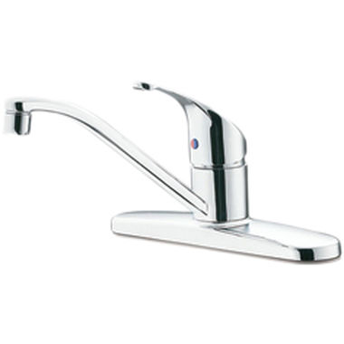 Click here to see Cleveland Faucet 47511 Moen CFG 47511 Flagstone Single Handle Kitchen Faucet, Chrome
