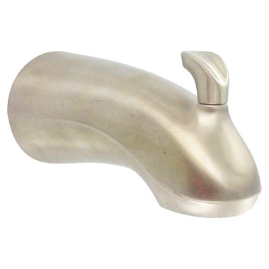 Click here to see Kohler 10280-4-CP Kohler Forte Tub Spout with Pull-Up Diverter, Sculpted Lift Rod, 1/2