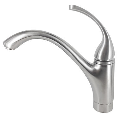 Click here to see Kohler 10415-BN Kohler Forte Single Handle Kitchen Faucet, Brushed Nickel - K-10415-BN
