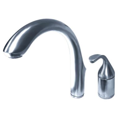 Click here to see Kohler 10443-CP Kohler Forte Single Handle Bar/Prep Faucet, 2 Hole, Chrome - K-10443-CP