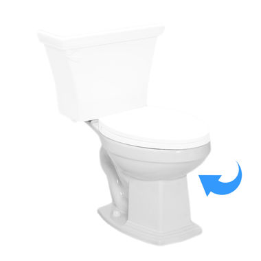 Click here to see   Western Pottery B893-W Tuscany Elongated Toilet Bowl Only, White