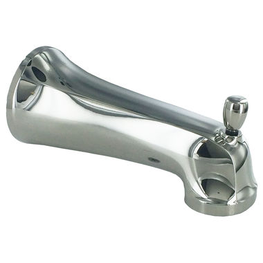 Click here to see Kohler 10589-SN Kohler K-10589-SN Bancroft Wall-Mount Tub Spout w/ Pull-Up Diverter, Slip Fit, Polished Nickel