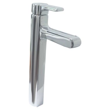 Click here to see Kohler 10861-4-CP Kohler Singulier Tall Single Control Vessel Polished Chrome Lavatory Faucet, Brass, 1.2 GPM, WaterSense Certified, Lever Handles - K-10861-4-CP