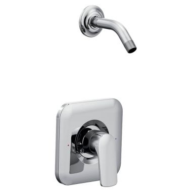 Click here to see Moen T2812NH Moen Rizon Posi-Temp Single-Handle Shower Faucet, Lever Handle, M-PACT, Less Showerhead, Chrome - T2812NH