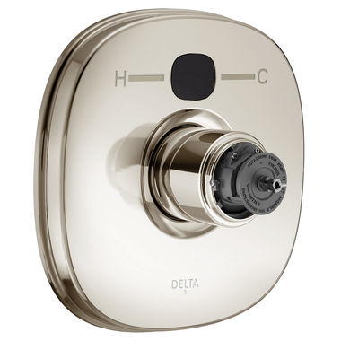 Click here to see Delta T14003-PNT2O-LHP Delta T14003-PNT20-LHP Victorian Temp2O Valve Only Trim in Polished Nickel