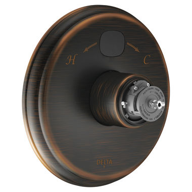 Click here to see Delta T14000-RBT2O-LHP Delta T14000-RBT20-LHP Round Venetian Bronze Temp2O Valve Only Trim
