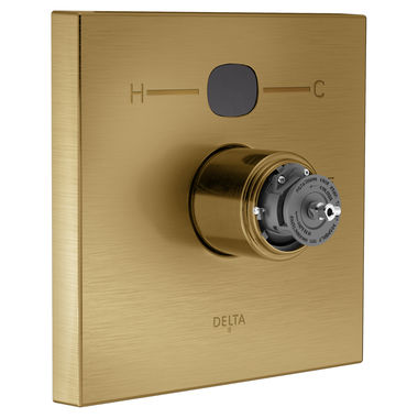 Click here to see Delta T14001-CZT2O-LHP Delta T14001-CZT2O-LHP Square Champagne Bronze Valve Only Trim