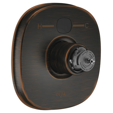 Click here to see Delta T14003-RBT2O-LHP Delta T14003-RBT20-LHP Venetian Bronze Victorian Temp2O Valve Only Trim