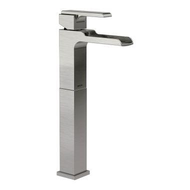 Click here to see Delta 768LF-SS Delta Ara Channel Spout Stainless Lavatory Faucet with 6-7/16