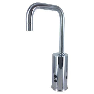 Click here to see Kohler 13473-CP Kohler K-13473-CP Gooseneck Touchless Deck-Mount Fauc - Polished Chrome