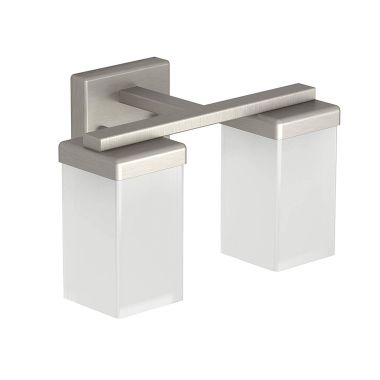 Click here to see Moen YB8862BN Moen 90 Degree 2-Globe Bathroom Vanity Light, Brushed Nickel - YB8862BN