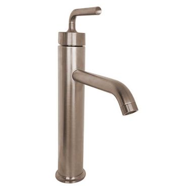 Click here to see Kohler 14404-4A-BV Kohler Purist Tall Single-Handle Brushed Bronze Bathroom Sink Faucet with Touch-Activated Drain, 1.2 GPM, Lever Handle, Single-Hole, Brass - K-14404-4A-BV