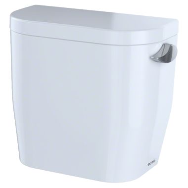 Click here to see Toto ST243ER#01 TOTO Entrada E-Max 1.28 GPF Toilet Tank with Right-Hand Trip Lever, Cotton White - ST243ER#01