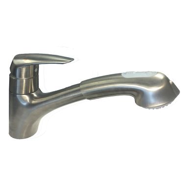 Click here to see Kohler 15160-BN Kohler Coralais Single Handle Pull-Out Kitchen Faucet, Brushed Nickel - K-15160-BN