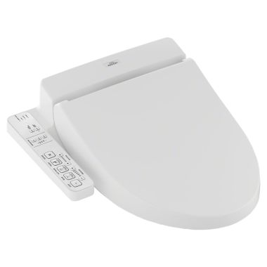 Click here to see Toto SW2033#01 TOTO C100 WASHLET SW2033#01 - Cotton White, Round Bowl