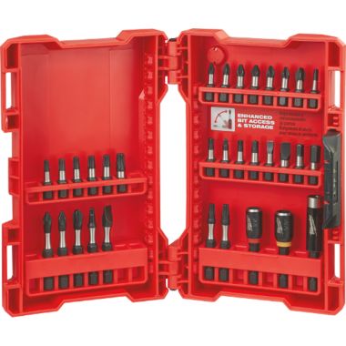 Click here to see Milwaukee 48-32-4004 Shockwave 48-32-4004 Heavy Duty Impact Driver Bit Set, 32 Pieces